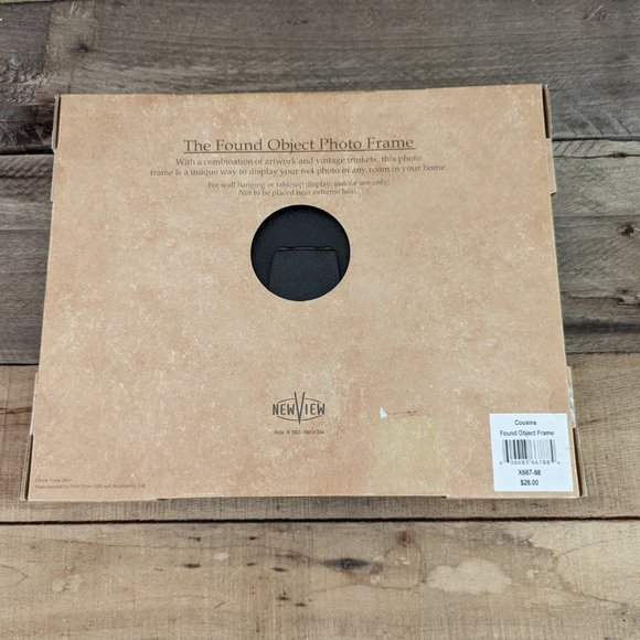 "Cousins are friends from the same family tree" wood and glass picture frame - Picture 6 of 9